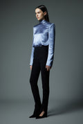 Straight cut tapered trousers