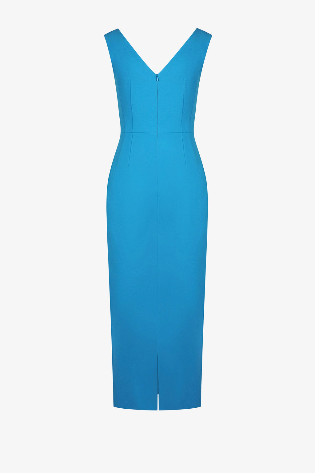 V-neck pencil dress