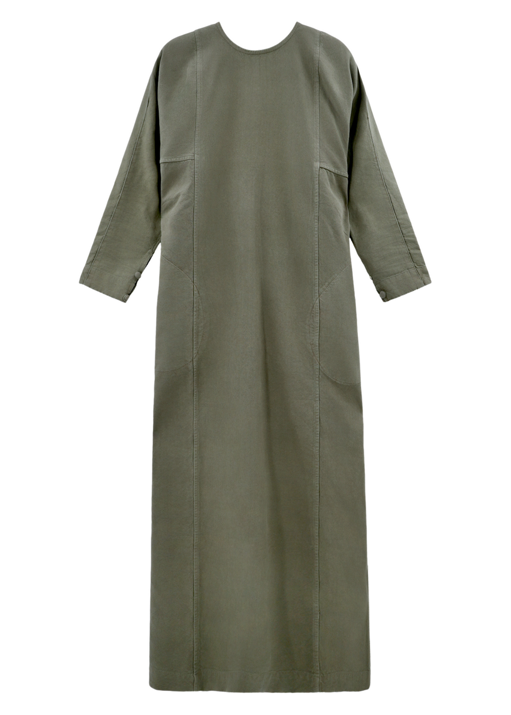 Canvas Dress in Turtle