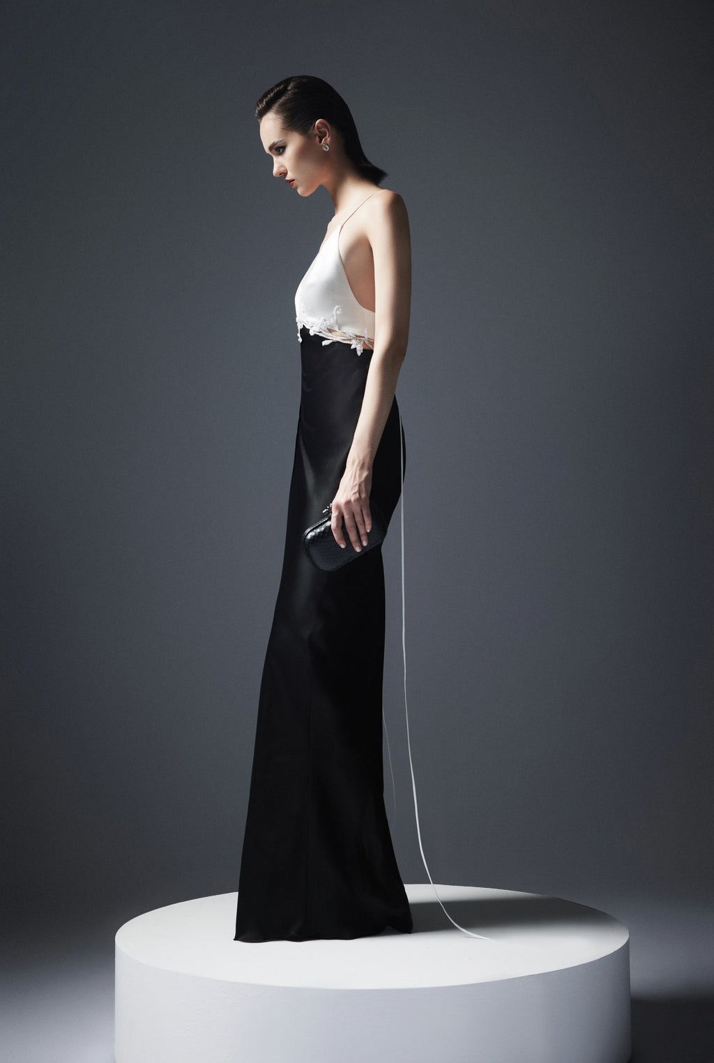 V-neck spaghetti strap dress