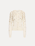 Pearl Embellished Long Sleeve Cardigan‌