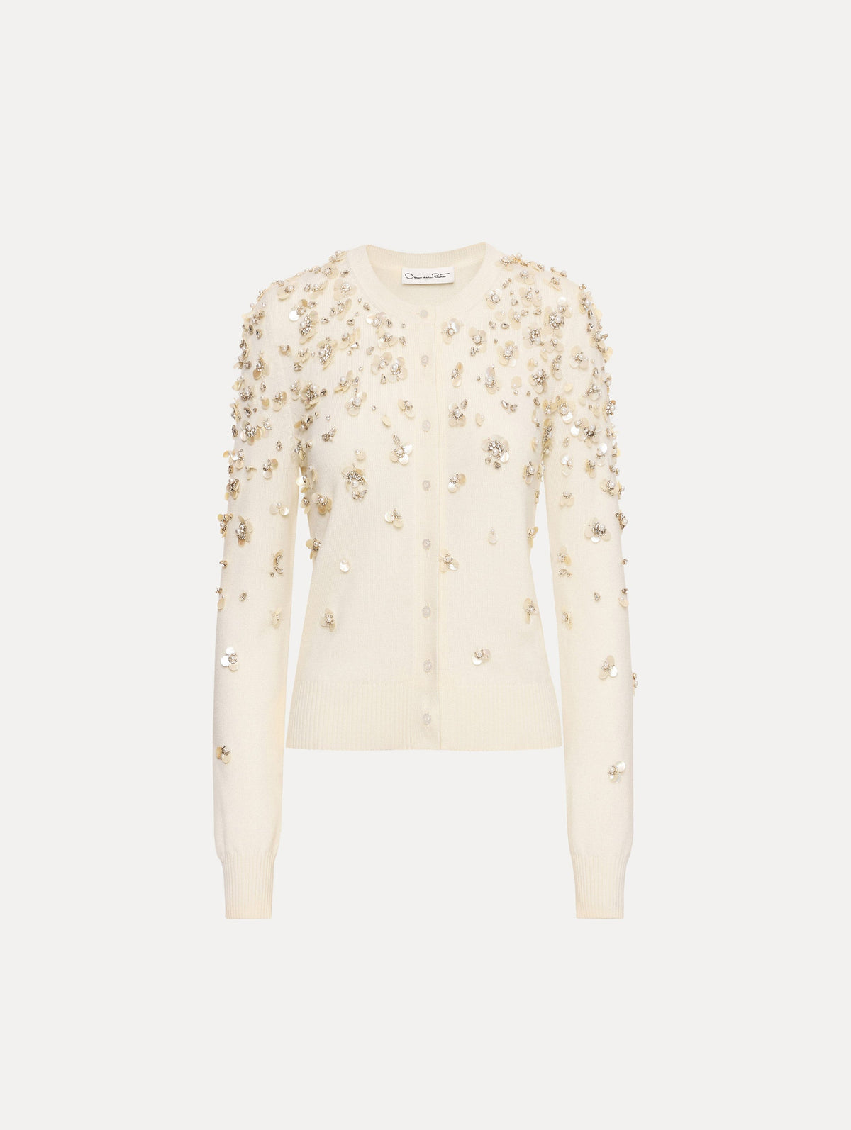 Pearl Embellished Long Sleeve Cardigan‌