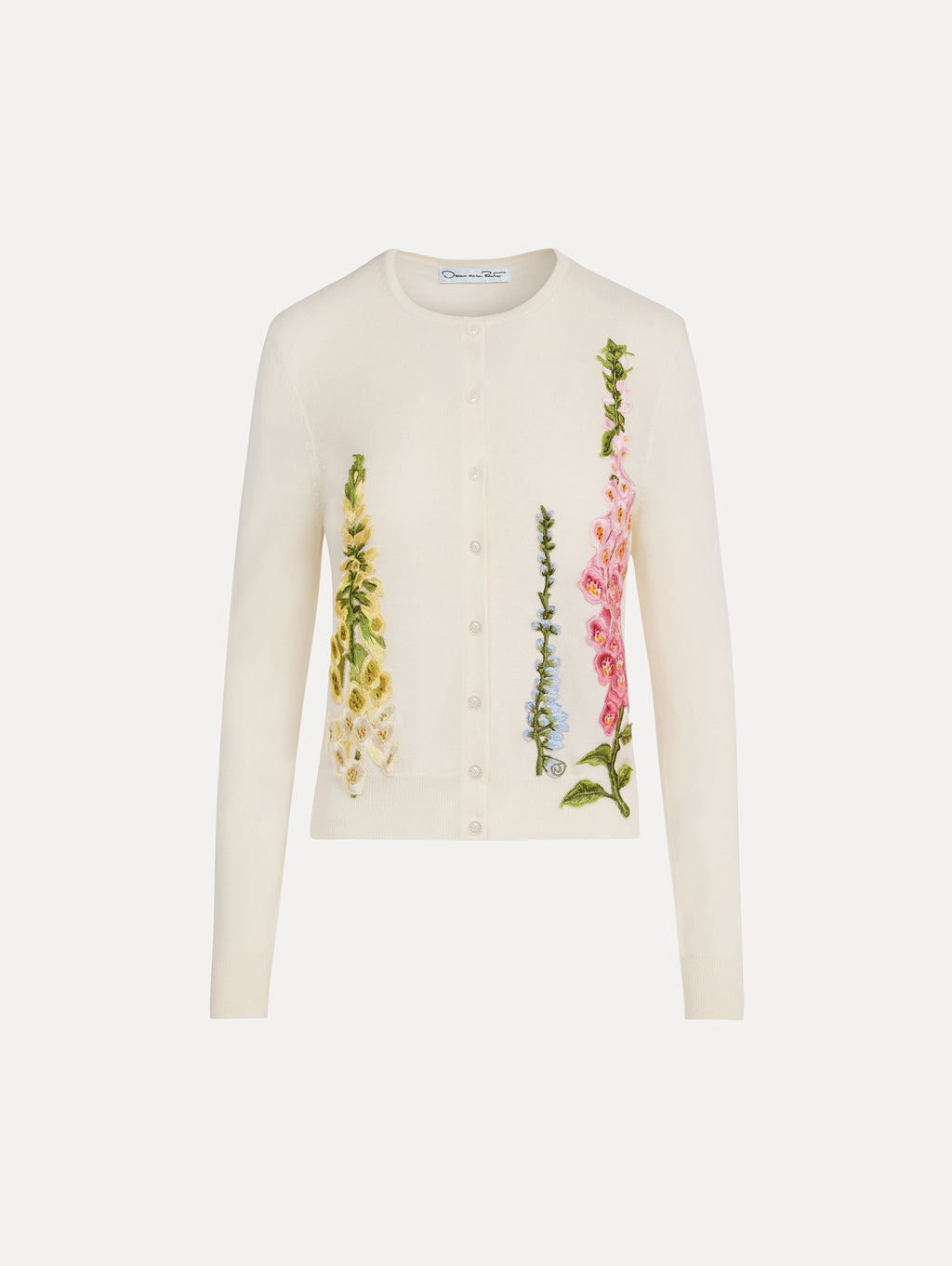 Floral Embroidered Cardigan