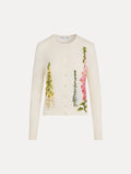 Floral Embroidered Cardigan