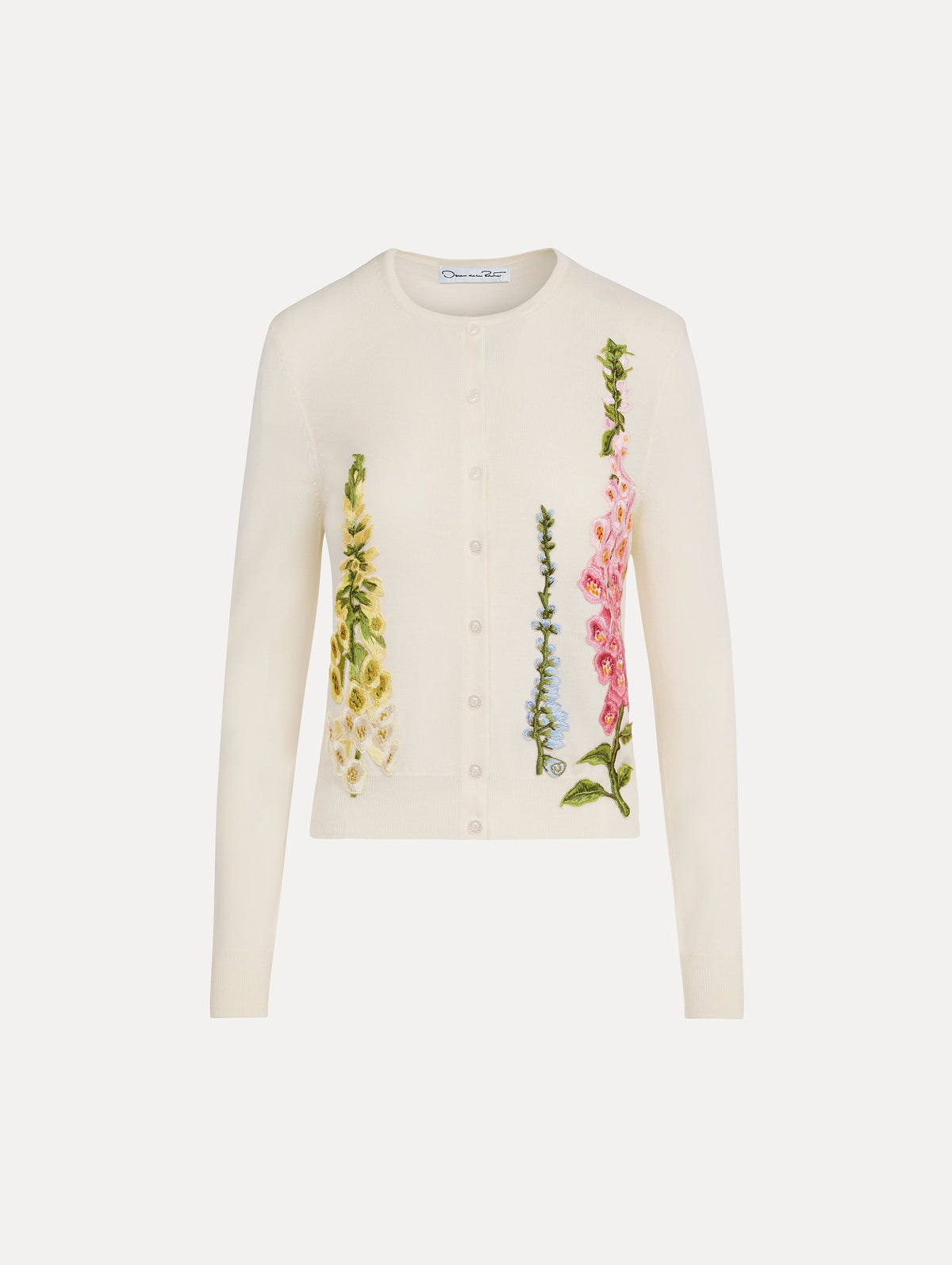 Floral Embroidered Cardigan