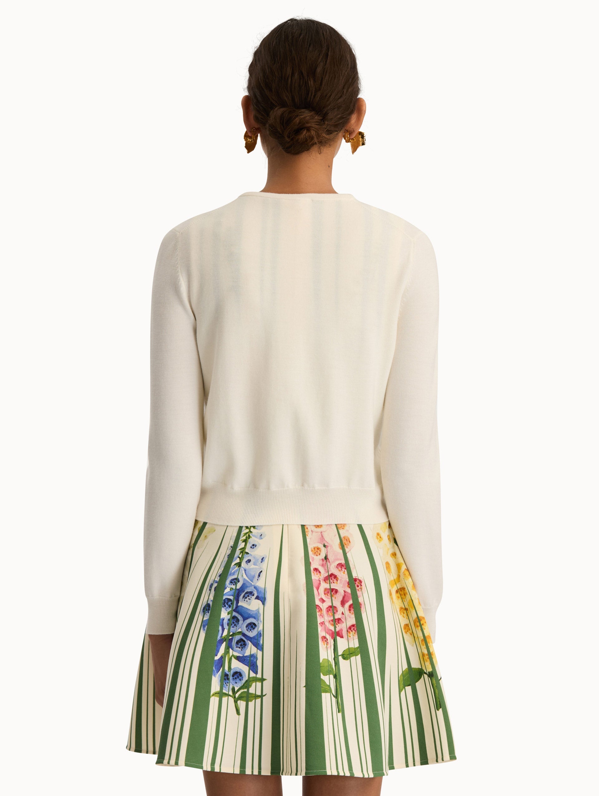 Floral Embroidered Cardigan