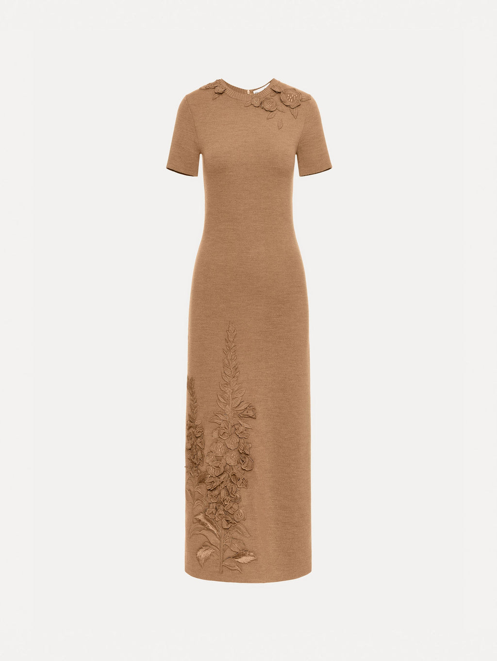 Botanical Embroidered Maxi Dress