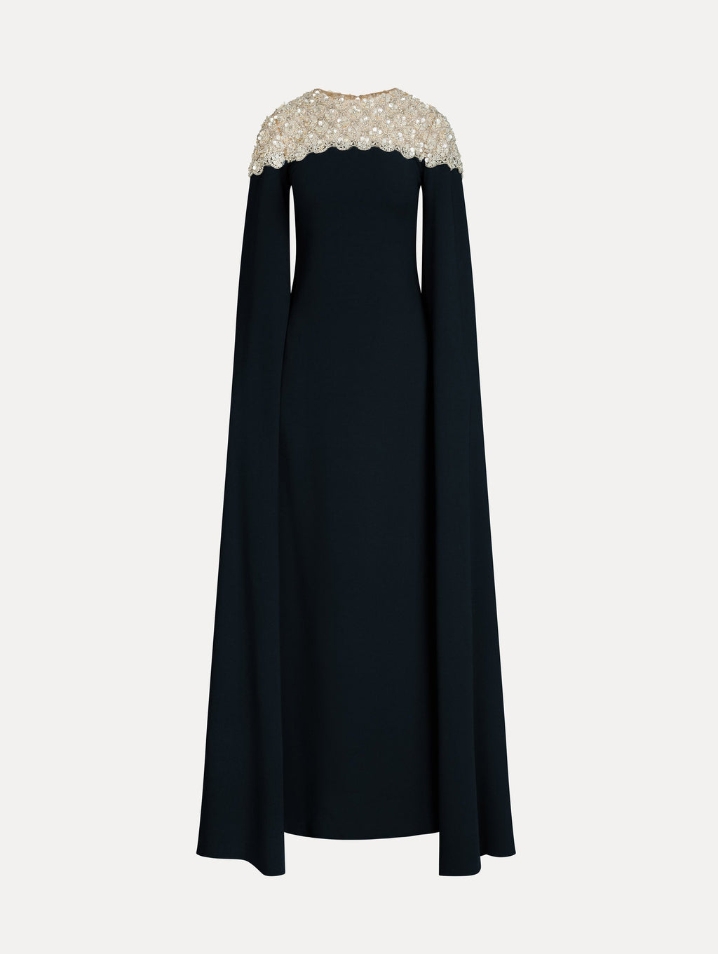 Elegant Embellished Floor-Length Dress