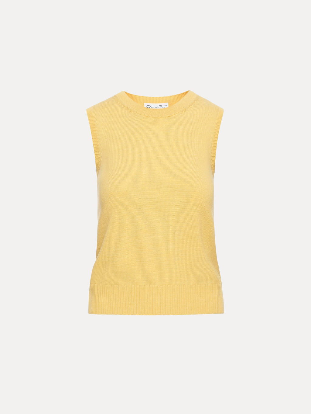 Minimalist Ribbed Sleeveless Jumper