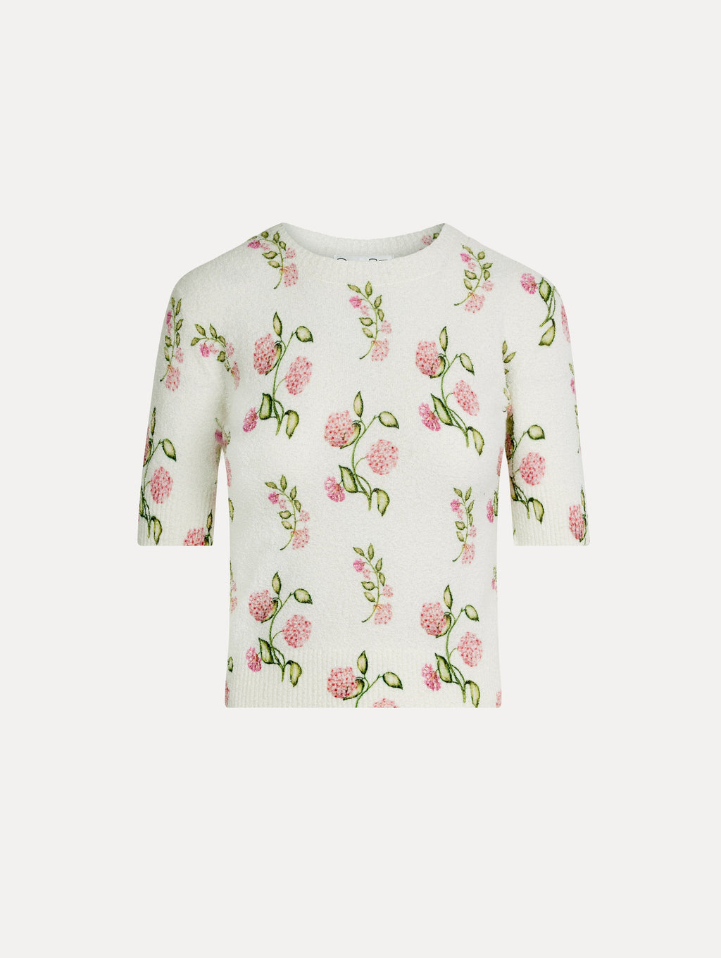 Short Sleeve Floral Cardigan‌