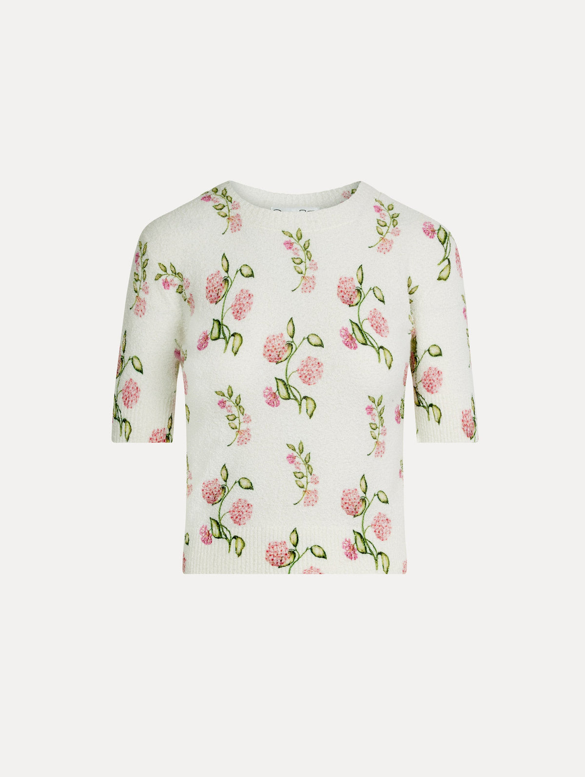 Short Sleeve Floral Cardigan‌