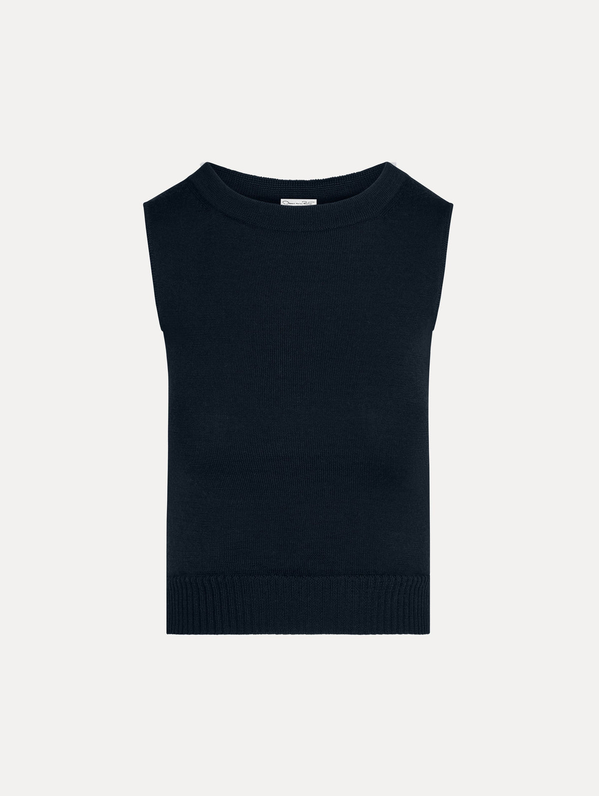 Sleeveless Round-Neck Vest