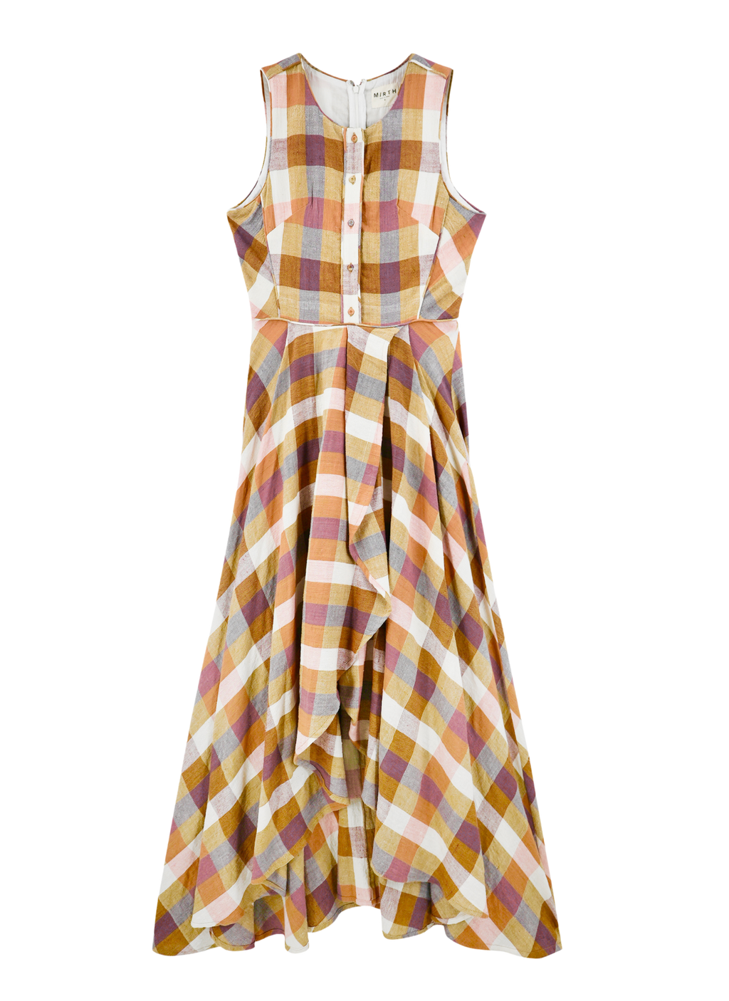 Dress in Desert Plaid