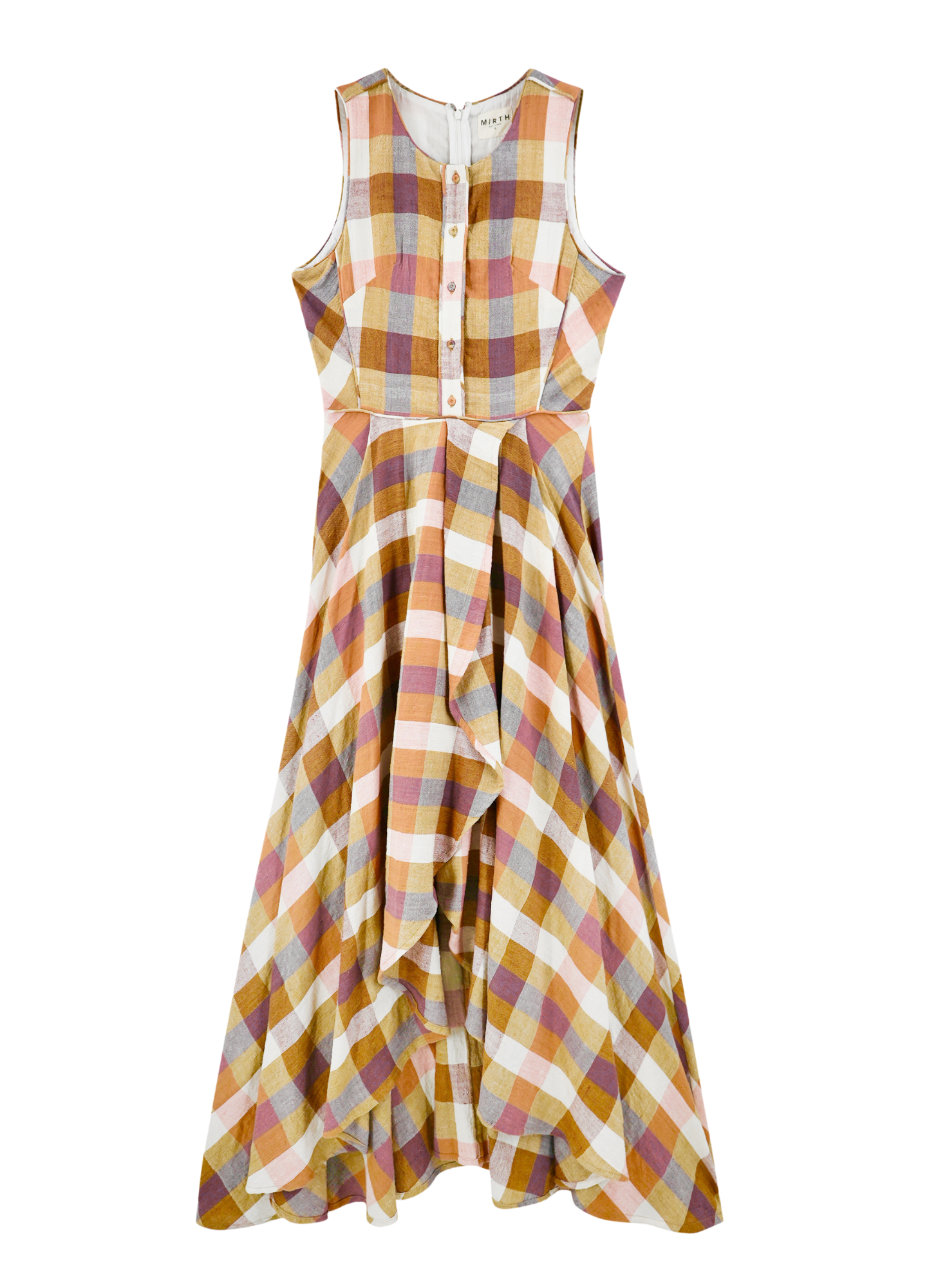 Dress in Desert Plaid