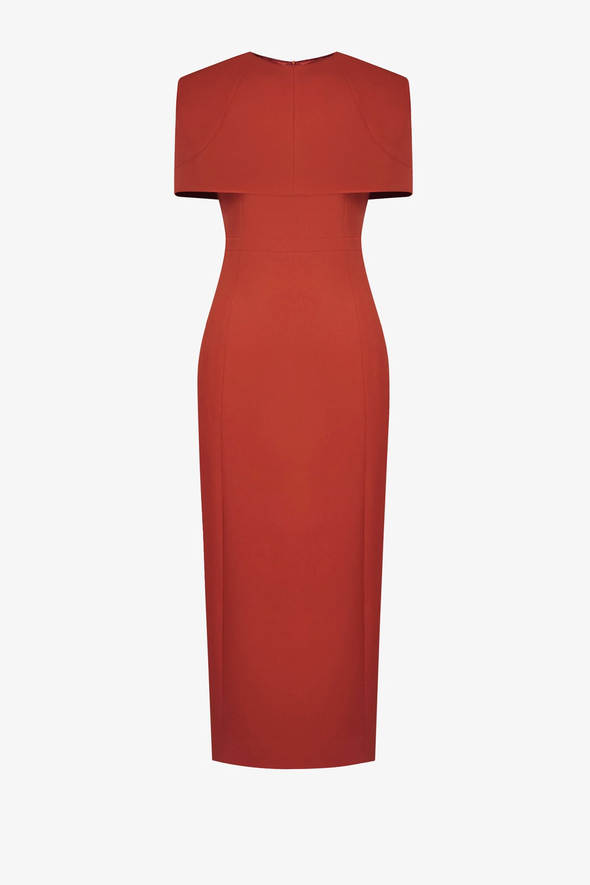 Shoulder cape dress
