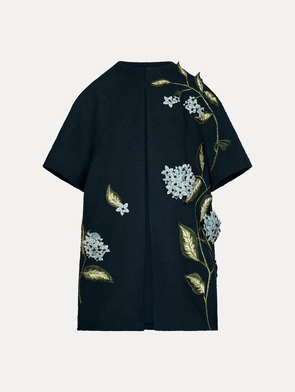 Short-Sleeve Embroidered Jacket