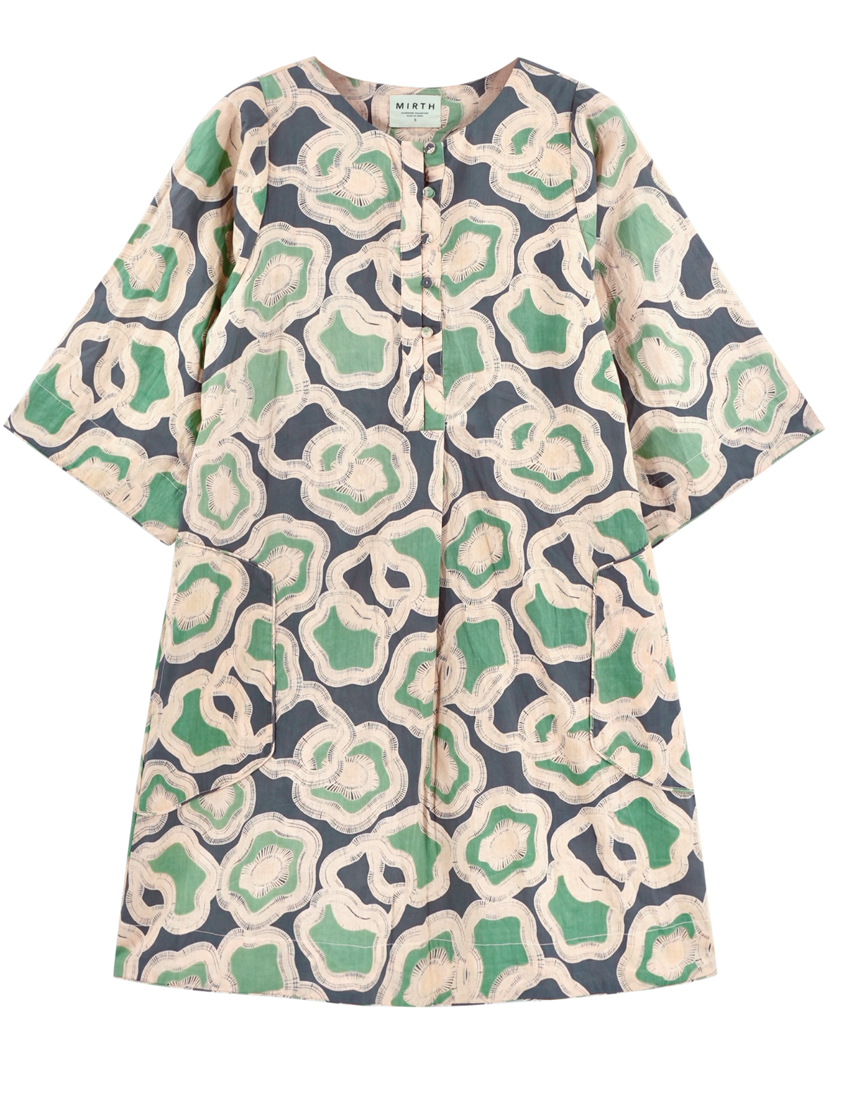 Short Dress in Marine Puddles
