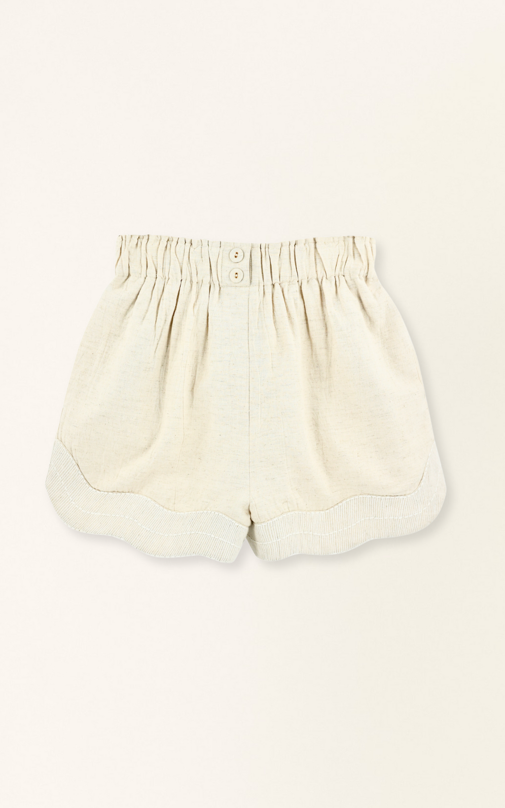 Cotton High waisted shorts
