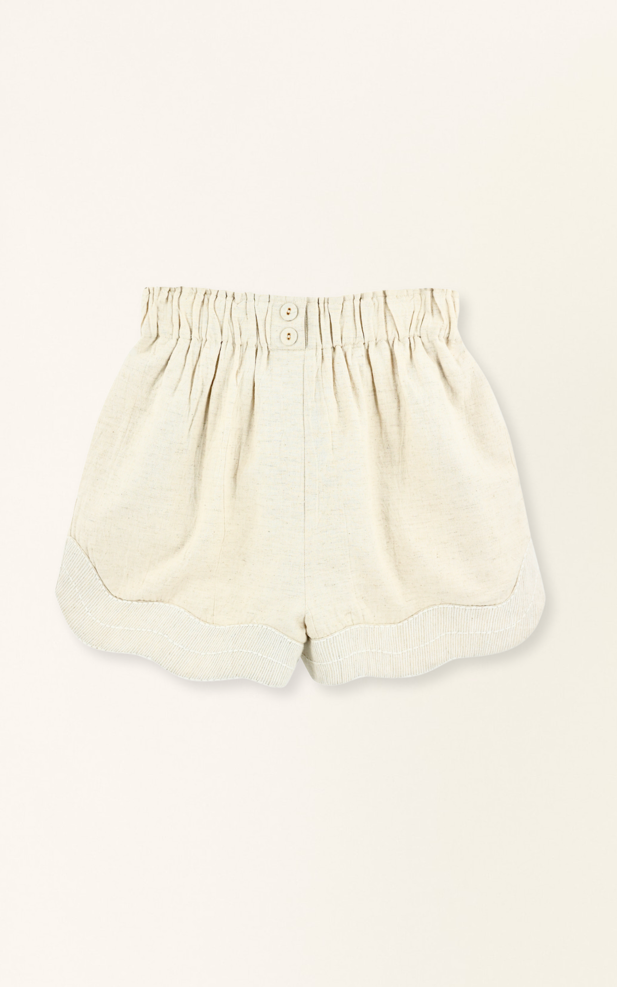 Cotton High waisted shorts