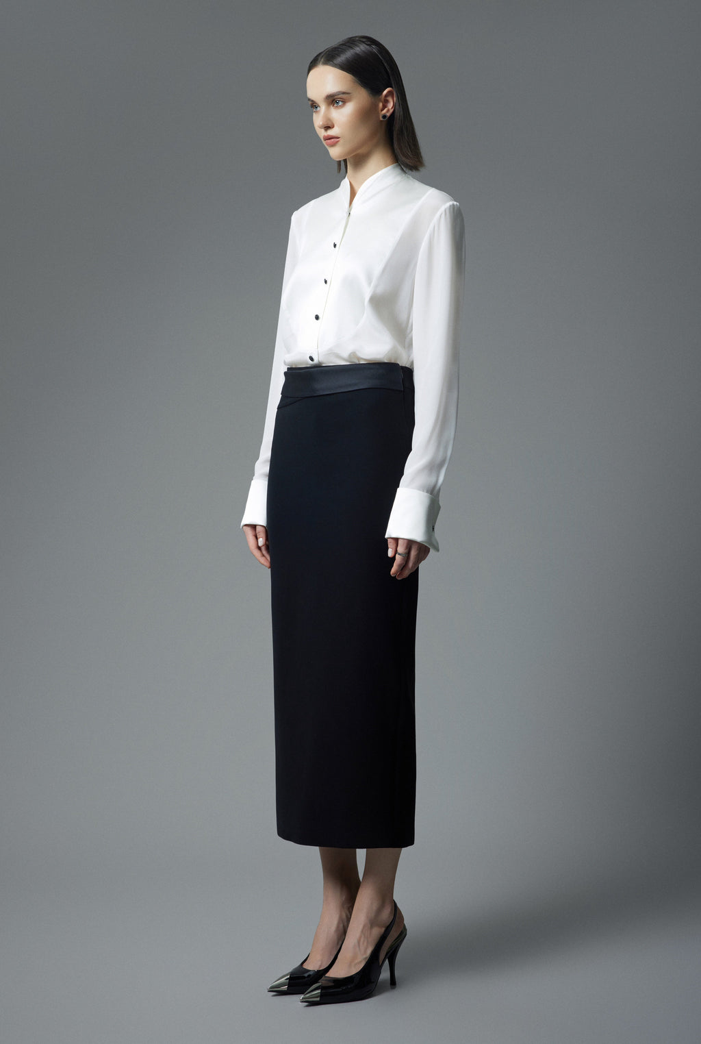 Long sleeved suit top