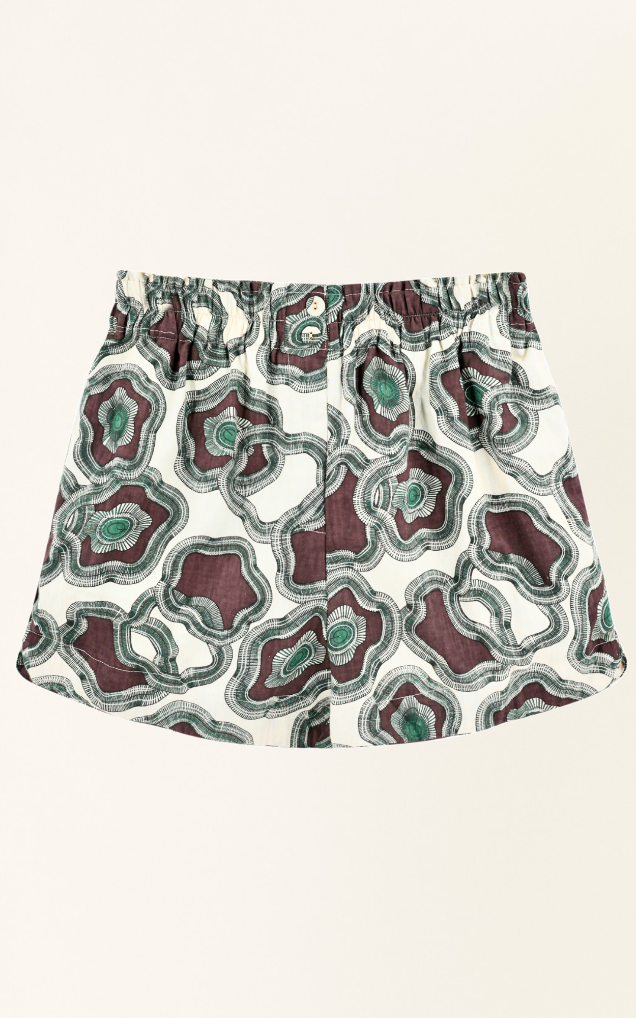 cotton voile High waisted shorts