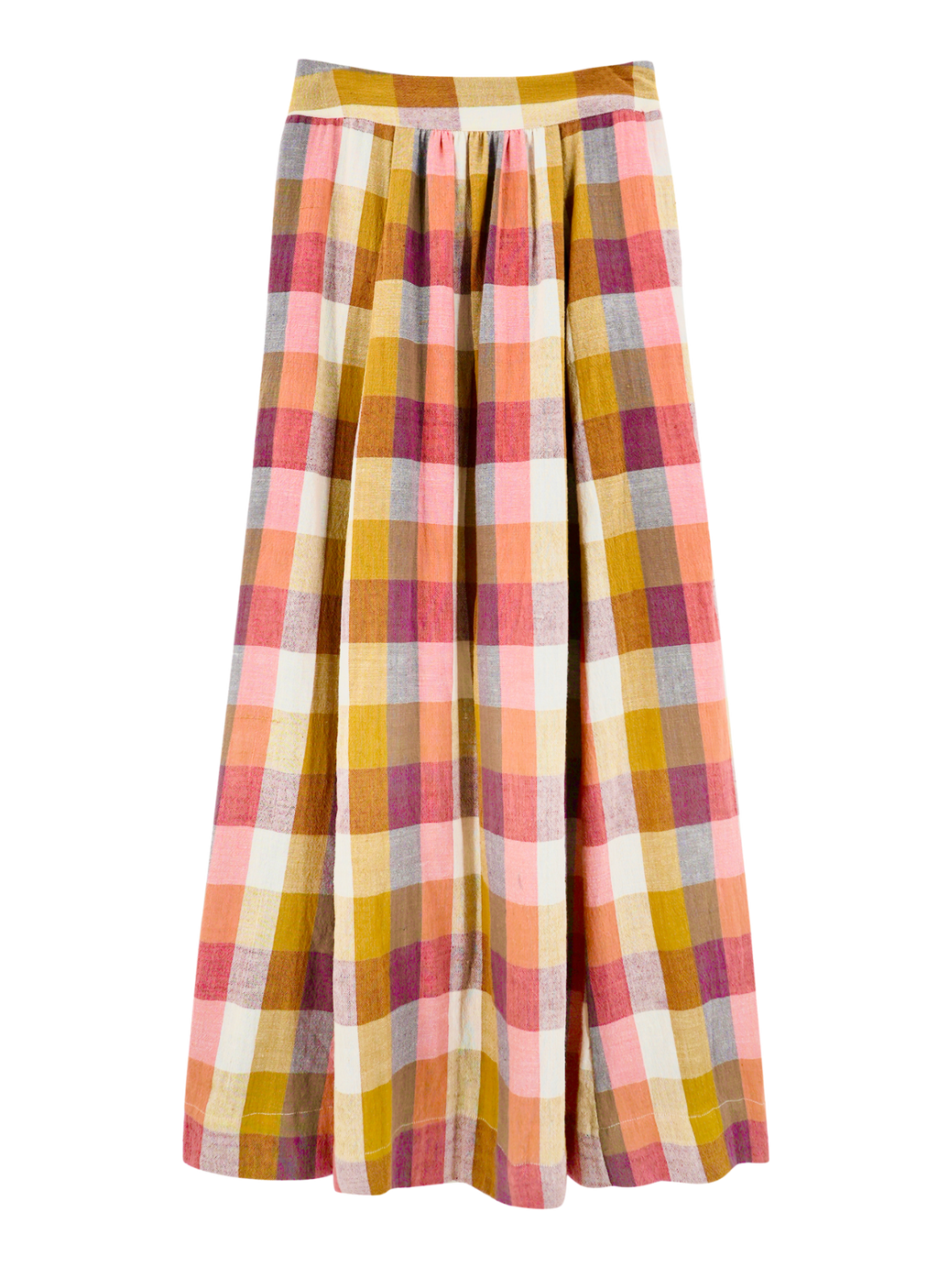 Skirt in Sunset Plaid