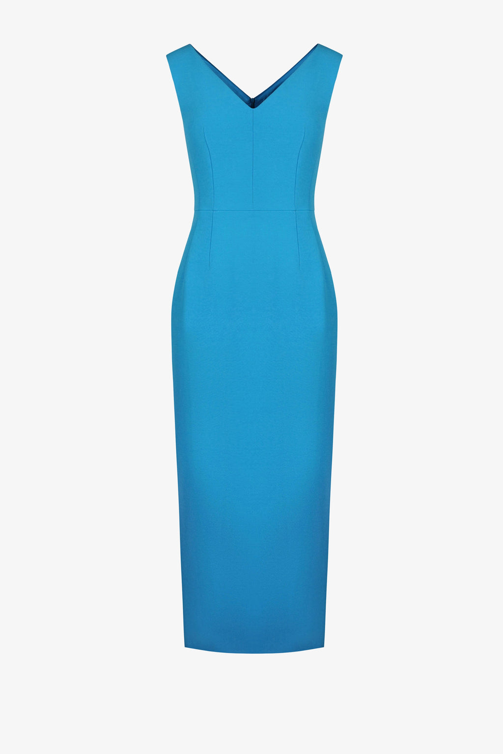V-neck pencil dress