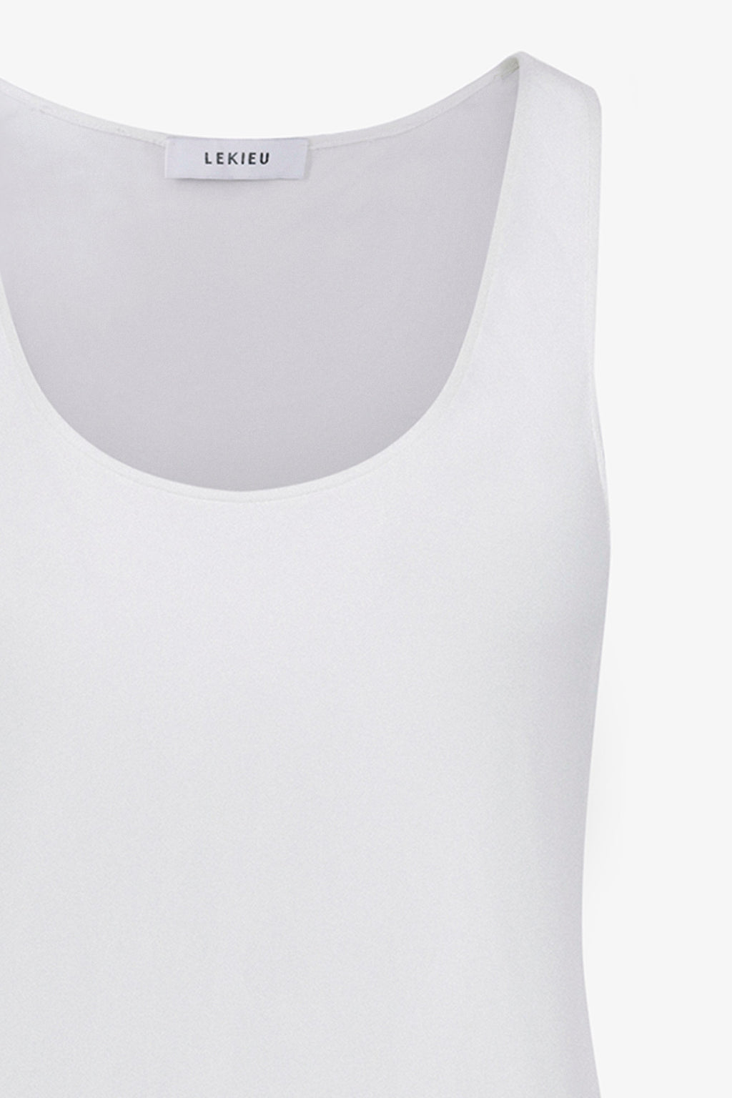 Scoop neck Silk Tank top