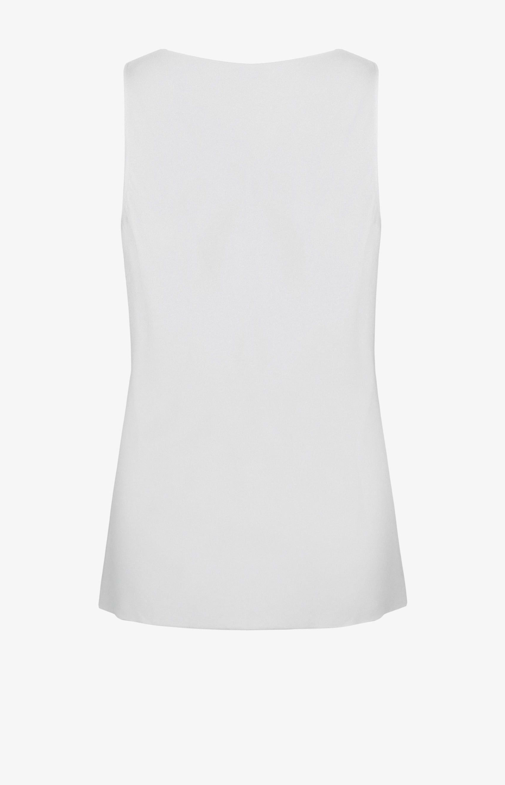 Scoop neck Silk Tank top