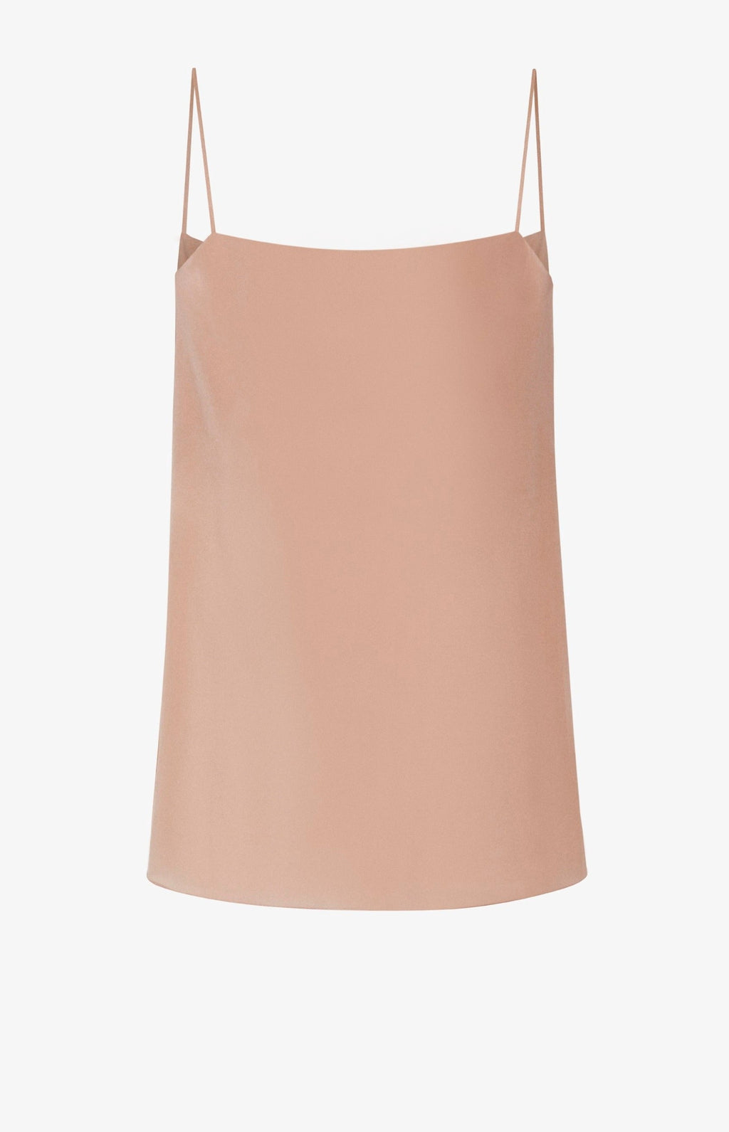 Transparent chiffon silk tank top