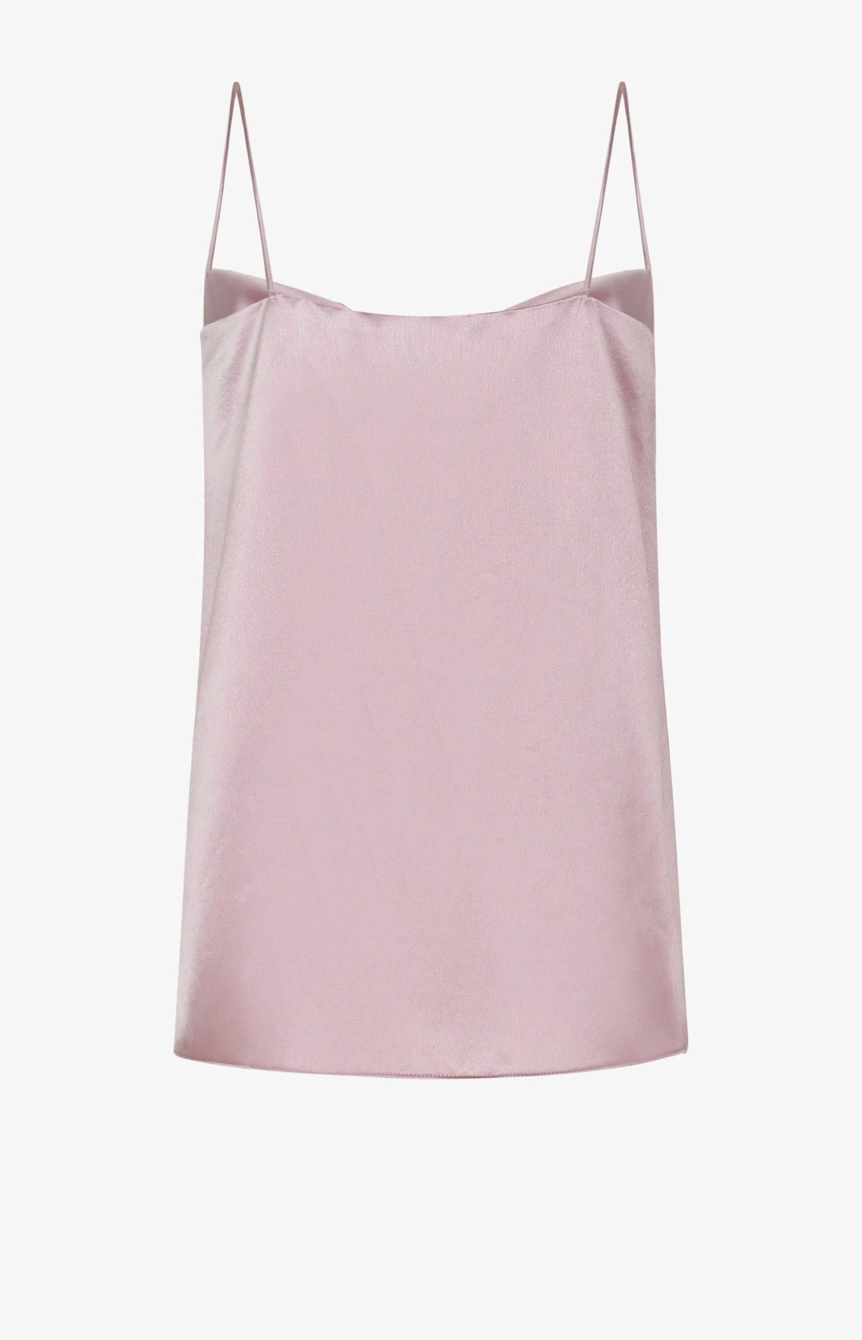 Thin shoulder silk vest