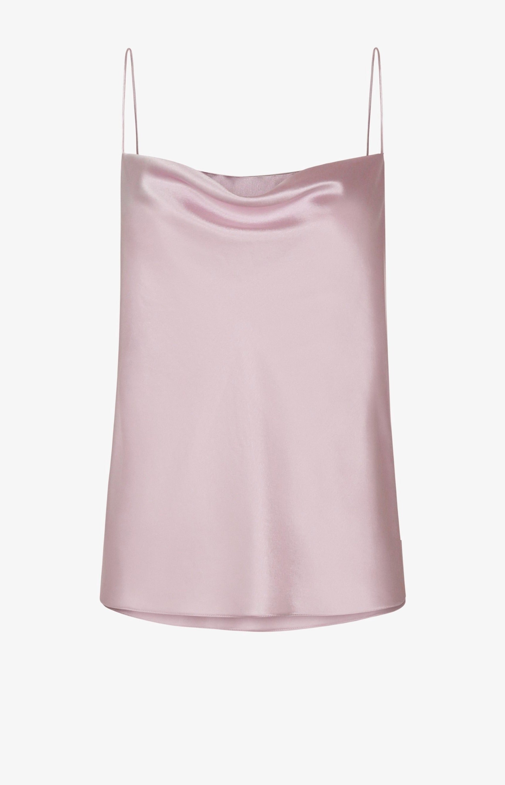 Thin shoulder silk vest