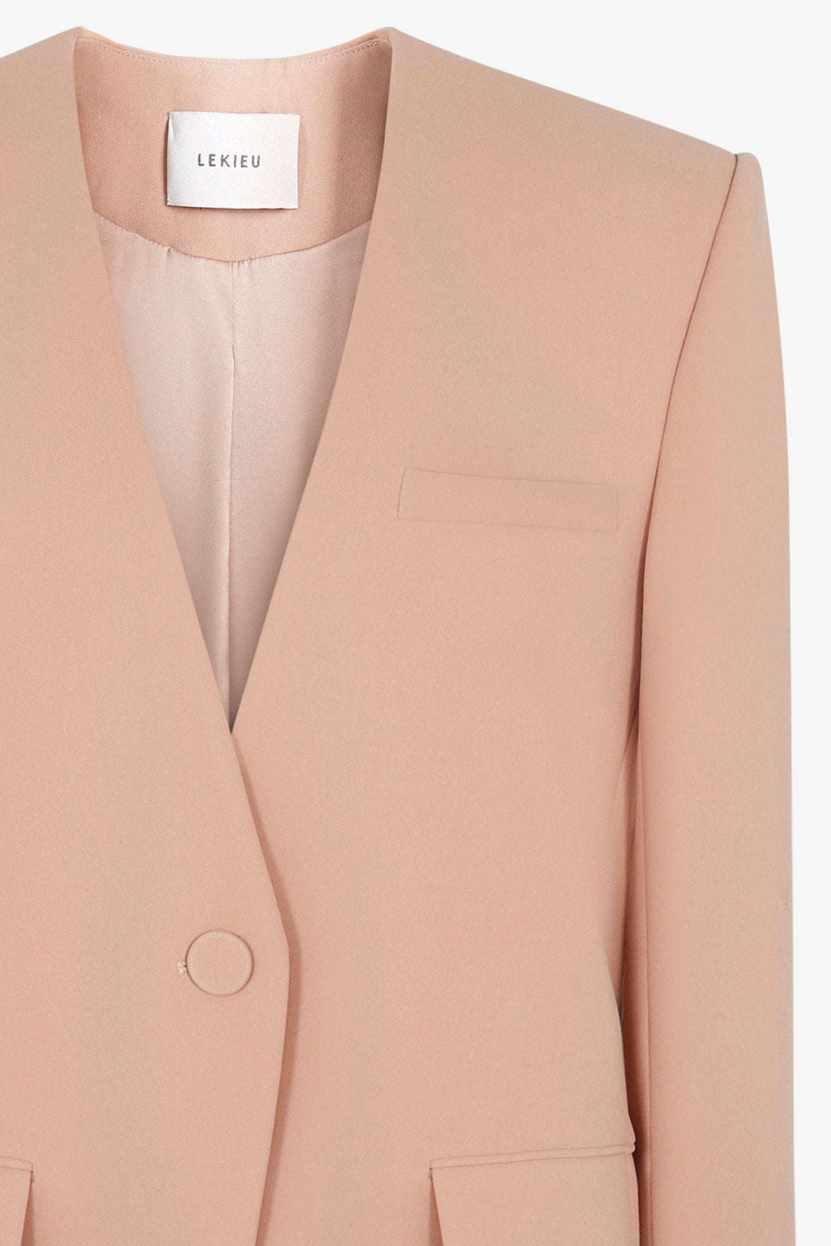 Relaxed Single Breasted Jacket