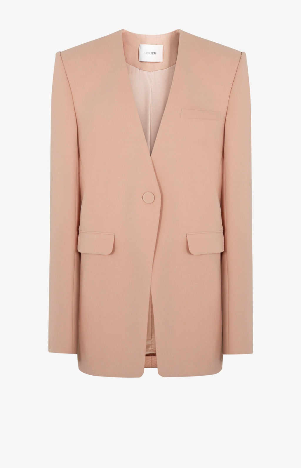 Relaxed Single Breasted Jacket