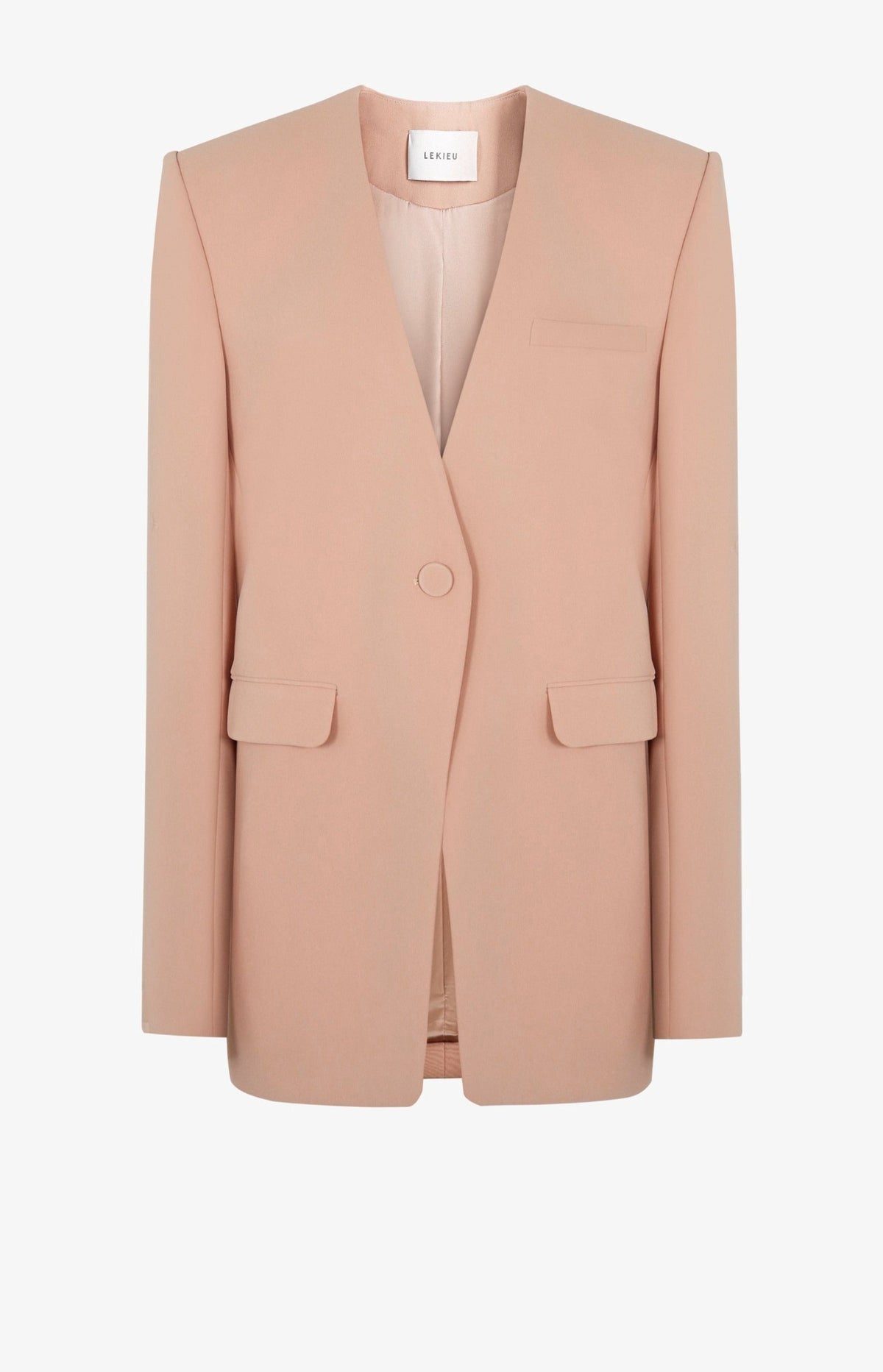 Relaxed Single Breasted Jacket
