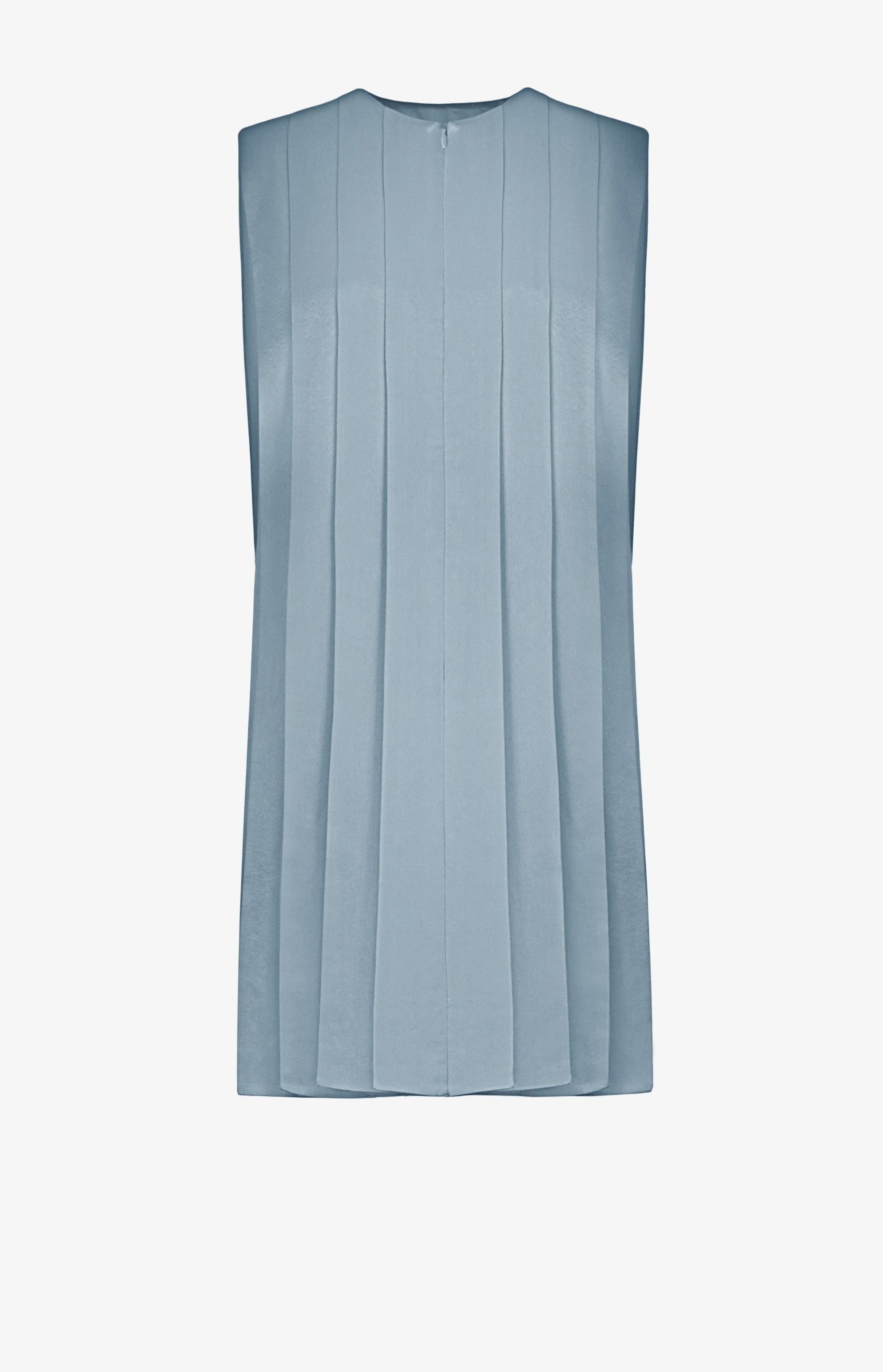 Pleat dress with lining
