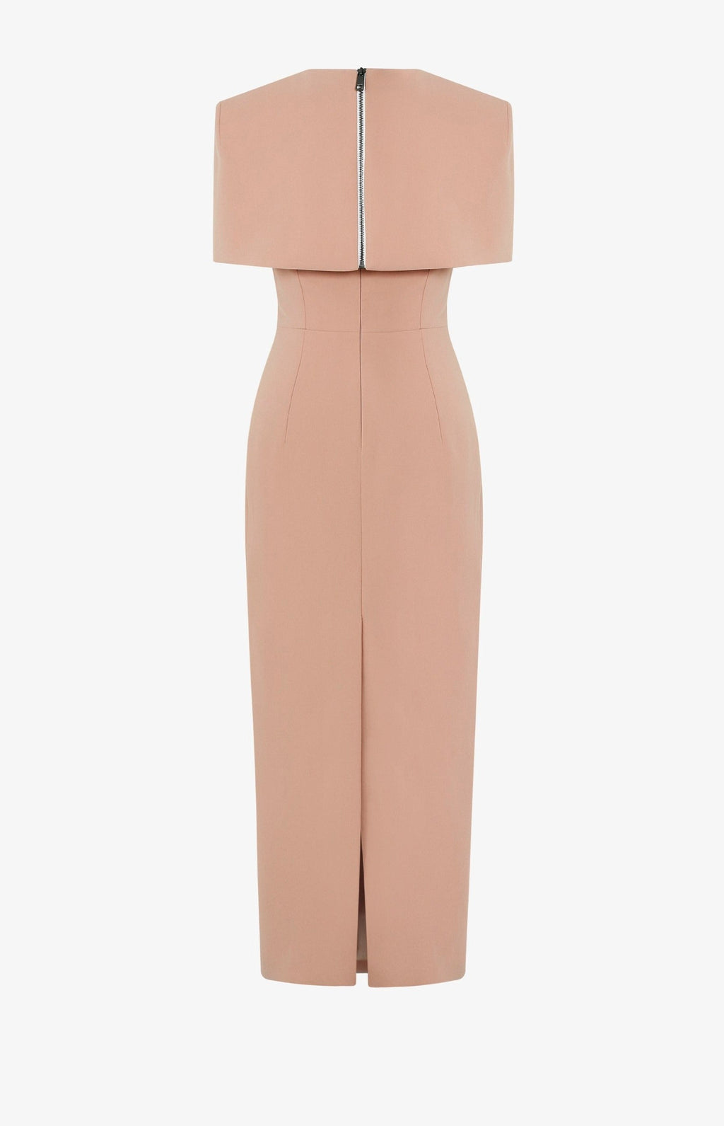 Shoulder cloak dress