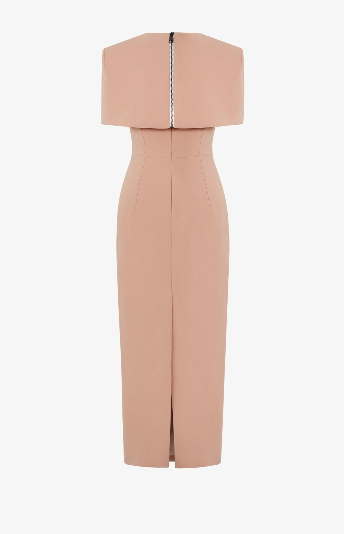Shoulder cloak dress