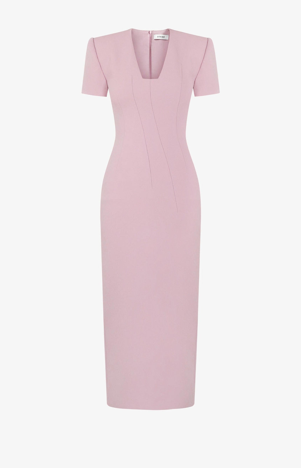 V-neckline dress