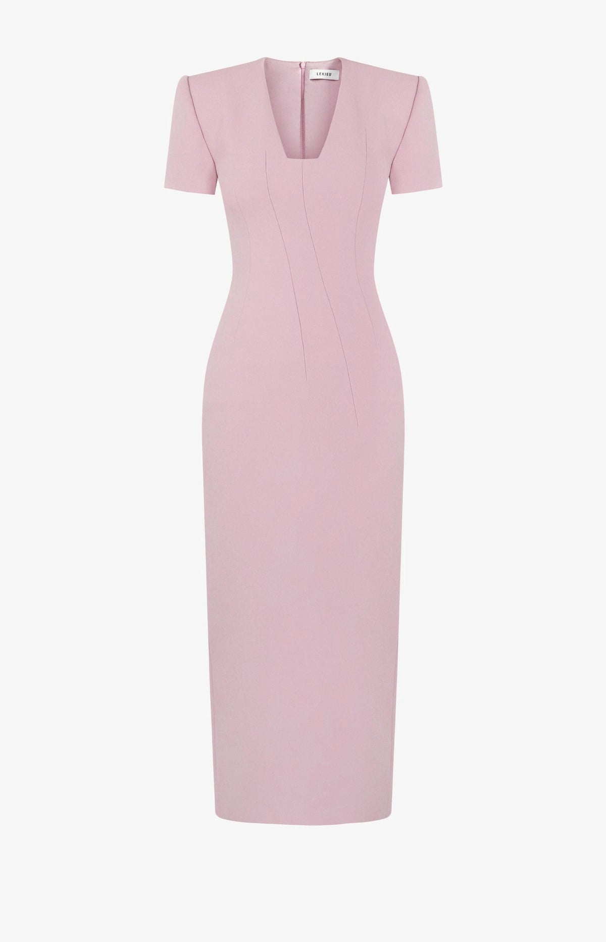 V-neckline dress