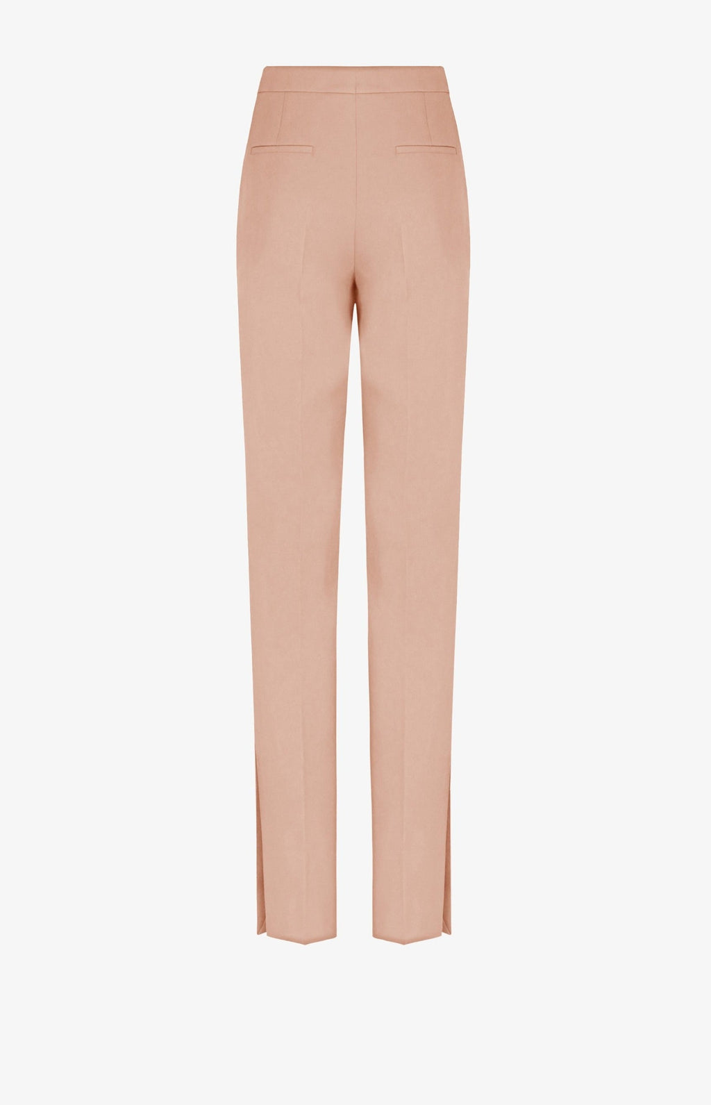 Straight cut tapered trousers