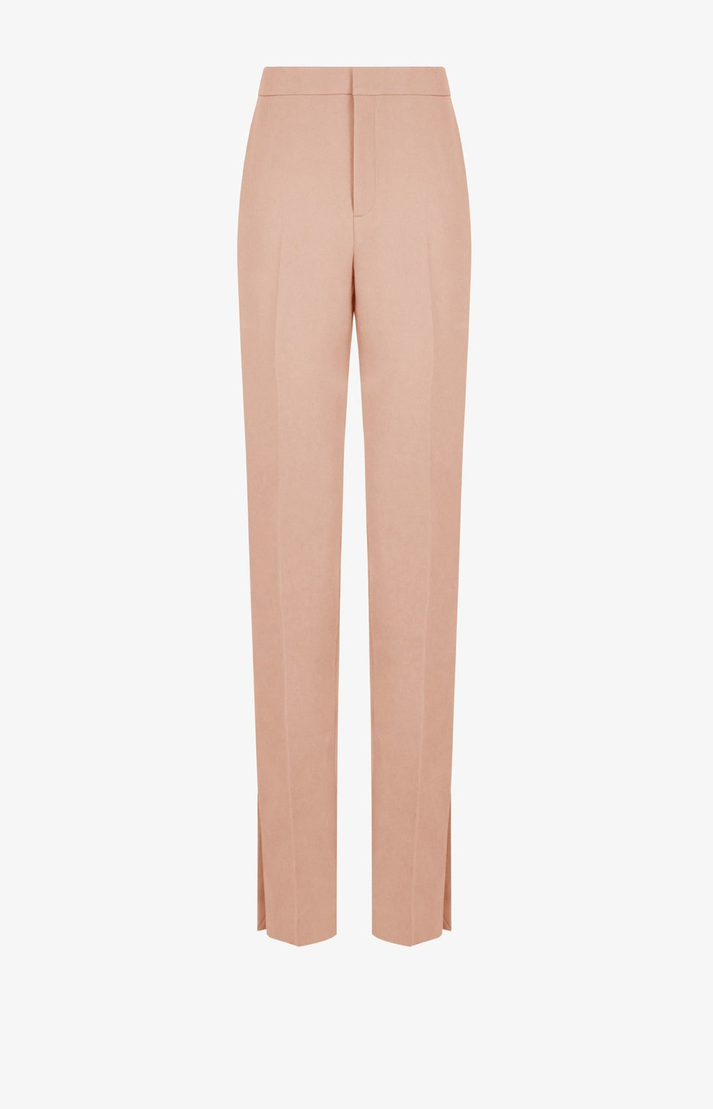 Straight cut tapered trousers