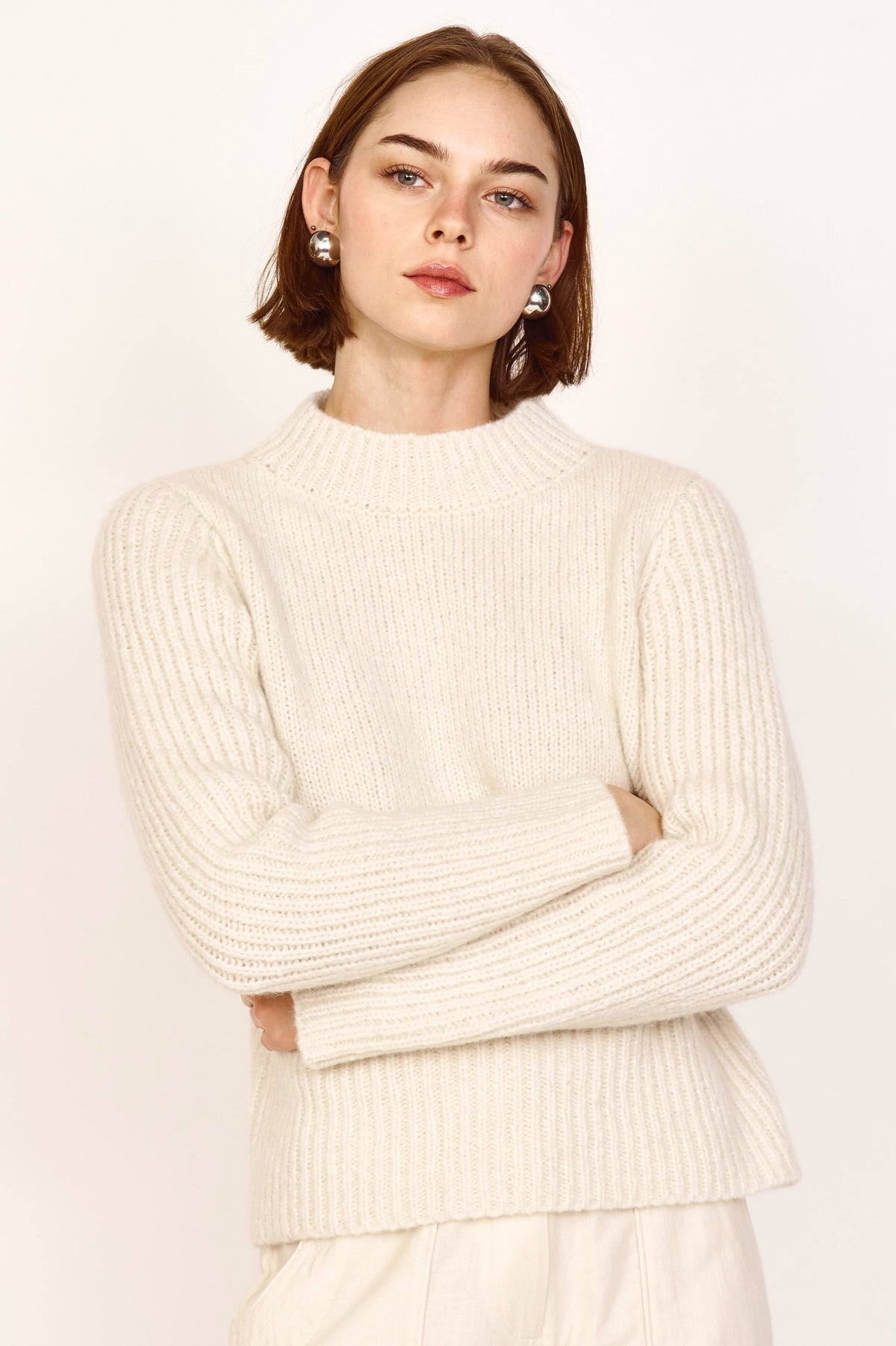 Pullover in Ivory