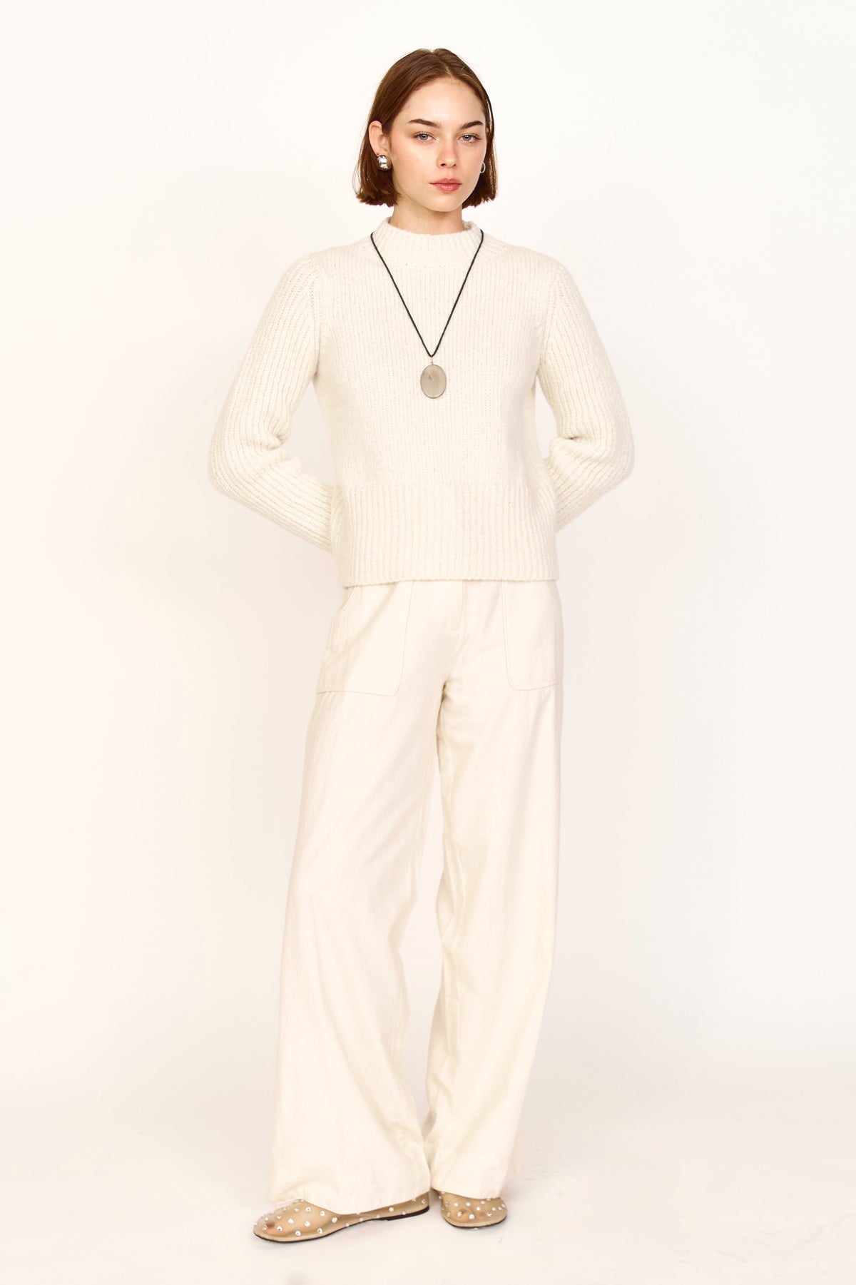 Pullover in Ivory