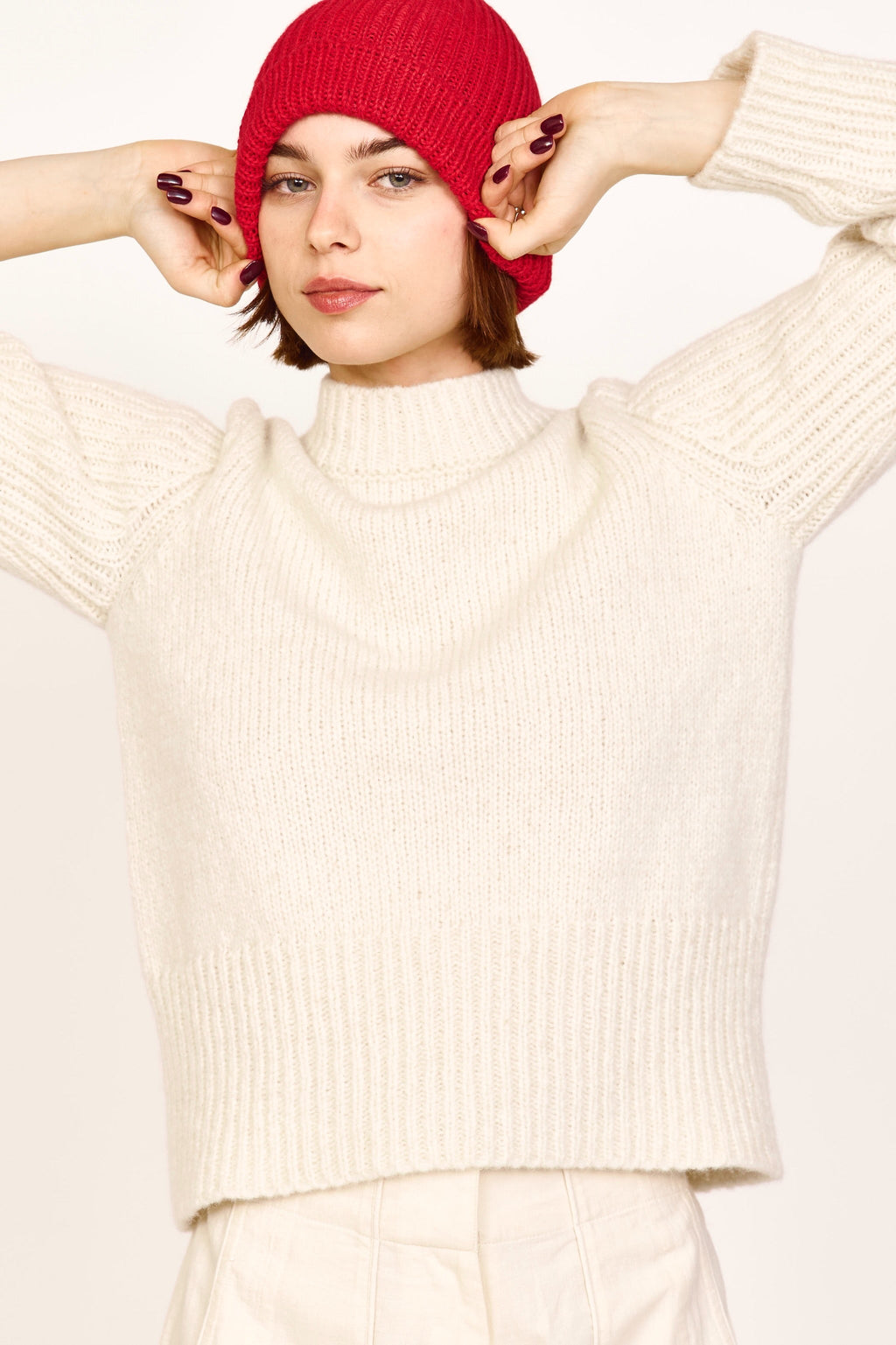Pullover in Ivory
