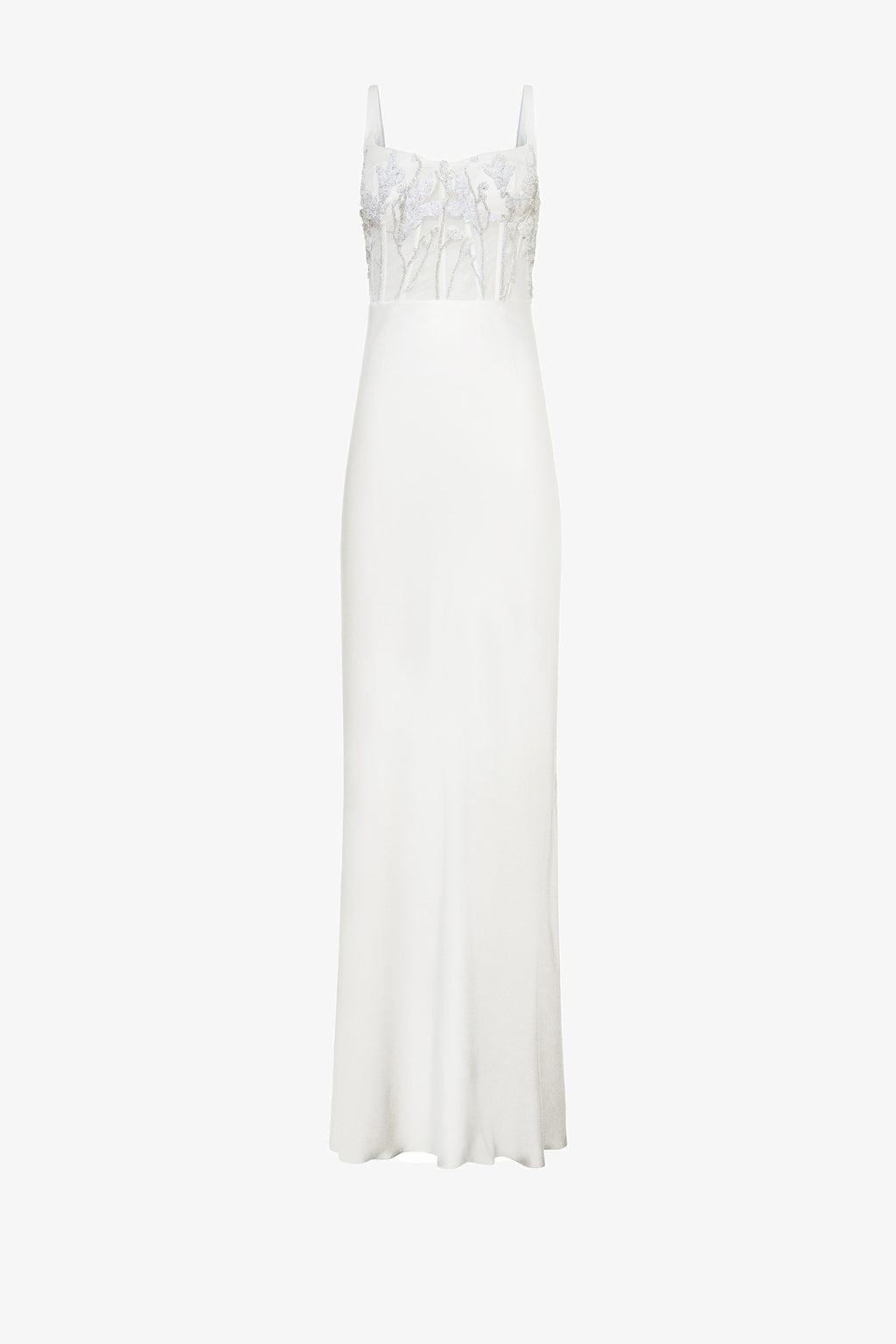 Corset-style evening gown