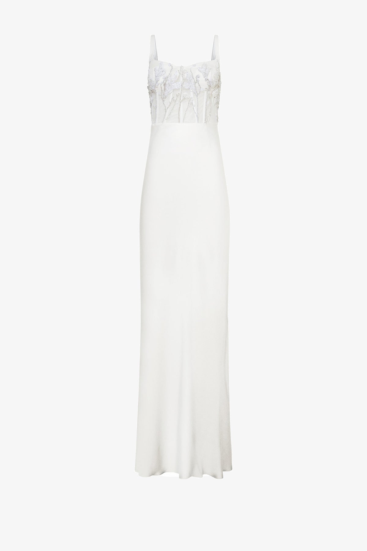 Corset-style evening gown
