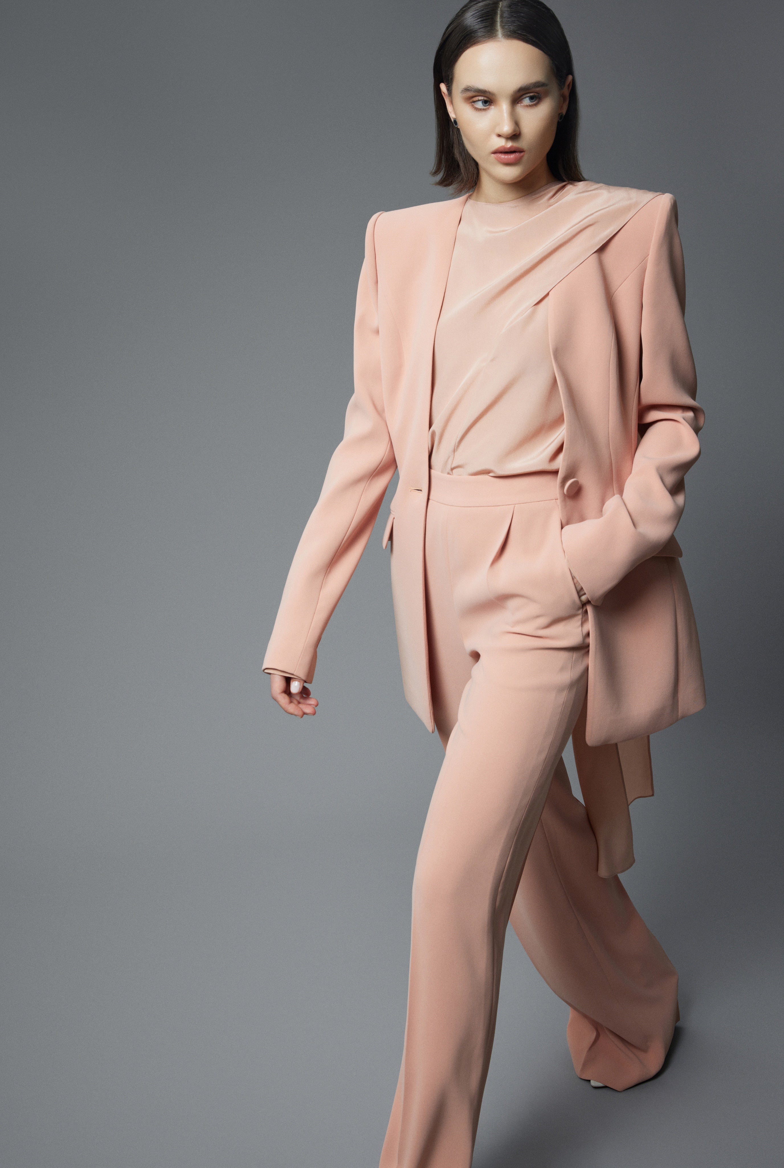 Scarf hem shirt