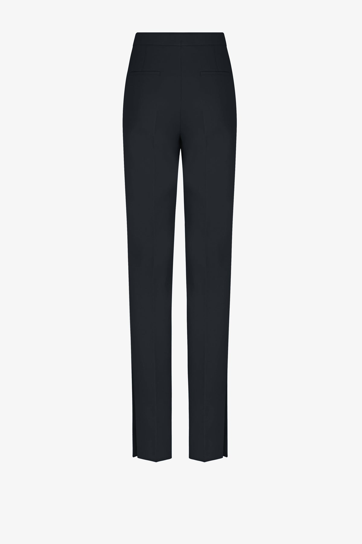 Straight cut tapered trousers
