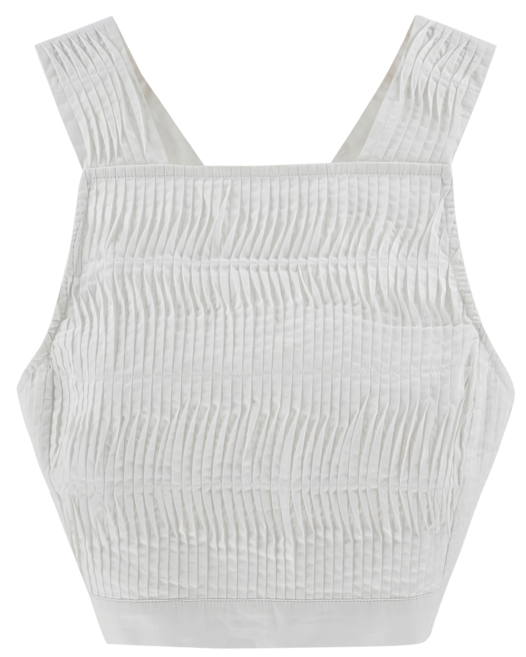 Pleated pintuck Top